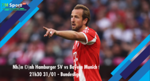 Đội hình dự kiến trước trận Hamburger SV vs Bayern Munich