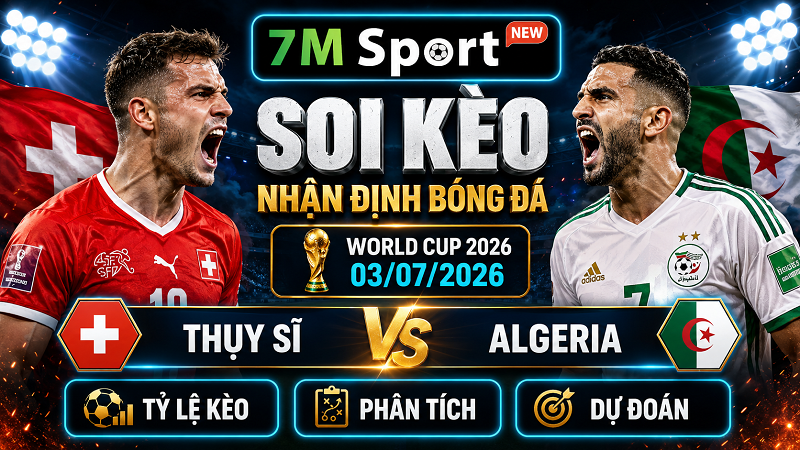 Đội hình dự kiến trước trận Thụy Sĩ vs Algeria Đội hình dự kiến trước trận Thụy Sĩ vs Algeria